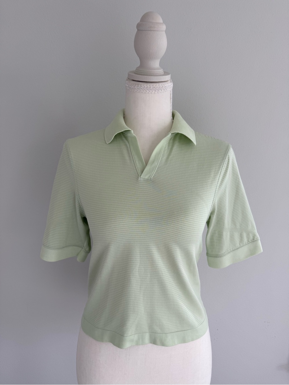 lululemon Swiftly Tech Relaxed-Fit Polo Shirt, Kohlrabi Green Size 2